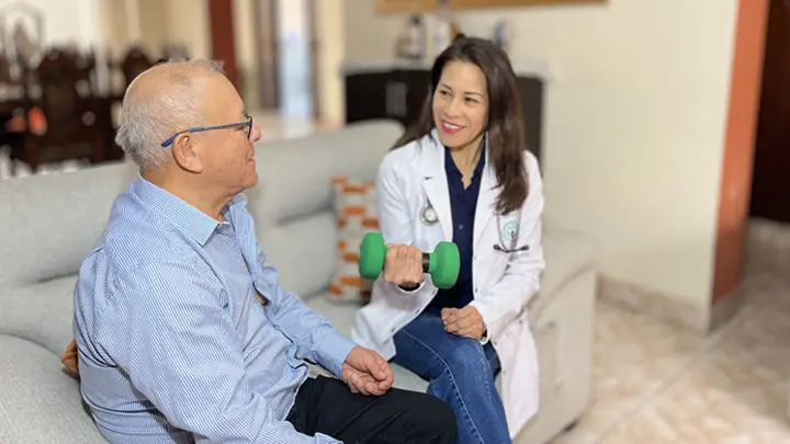 Consulta geriátrica en domicilio con la Dra. Yadira Bardales